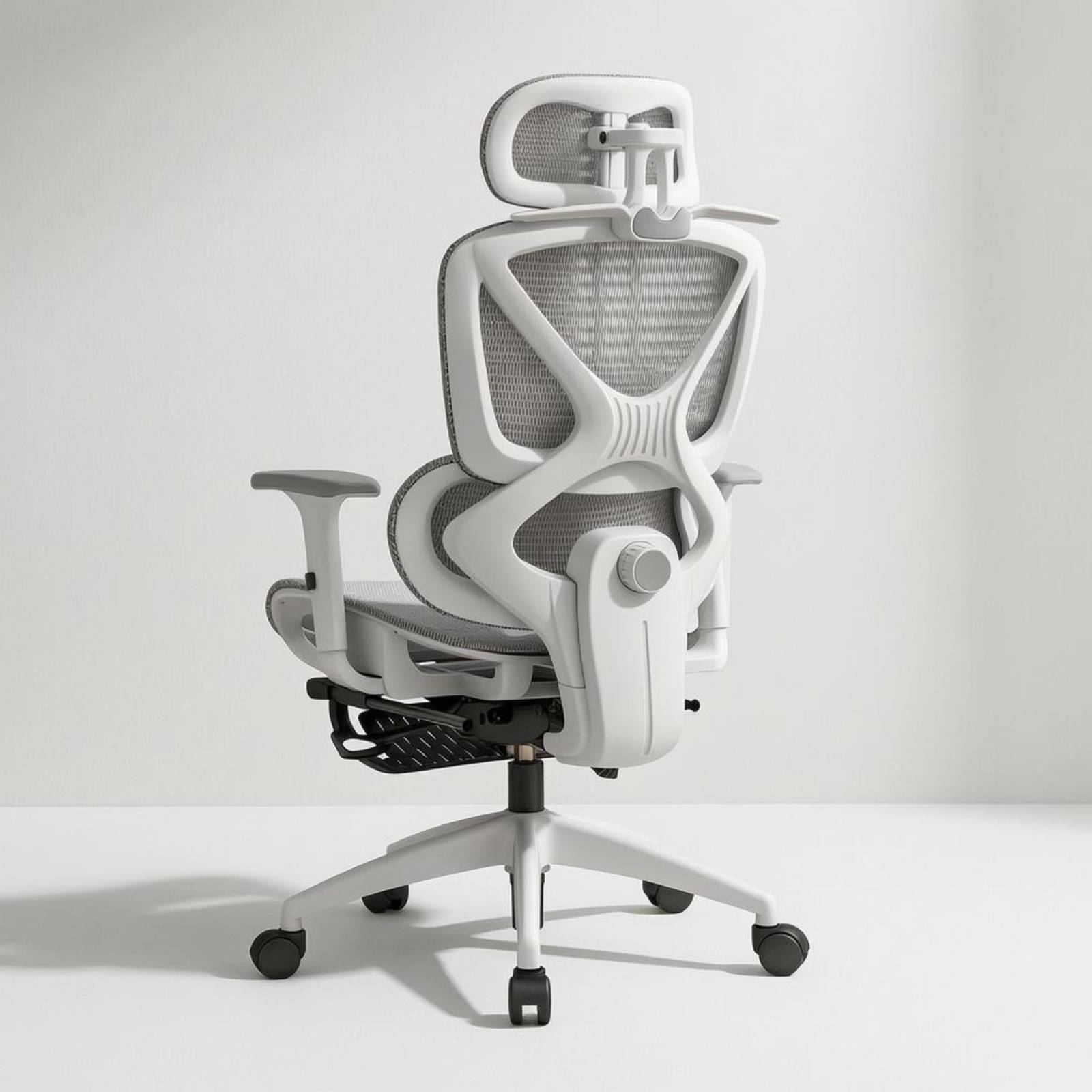 Office Furniture - Silla Ergonómica de Malla con Respaldo