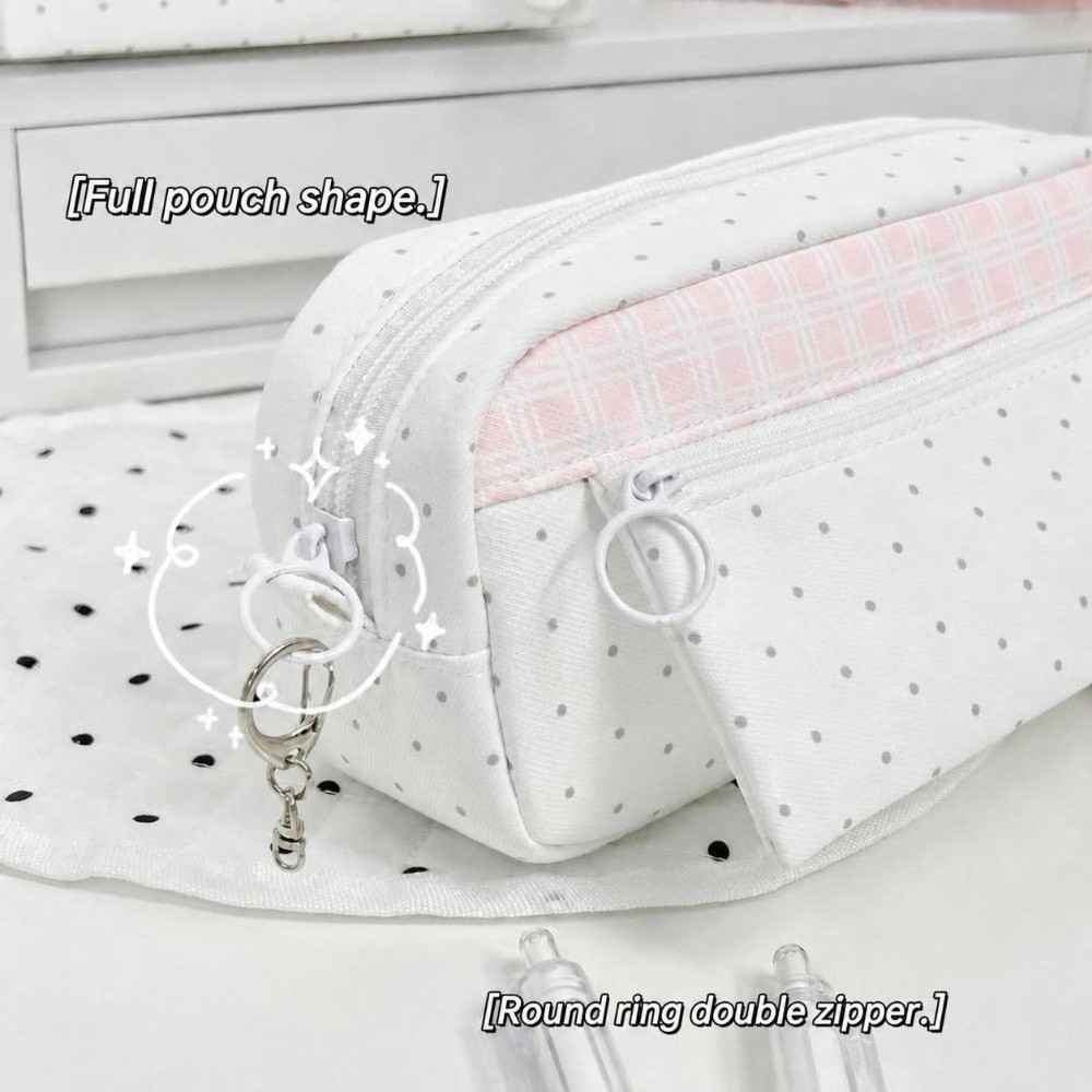 Aesthetic Large Pencil Case Pouch - Estuche de Lápices con Diseño de