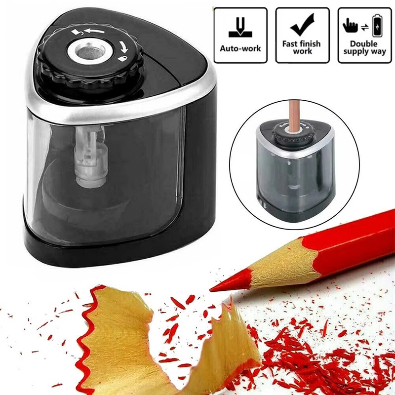 Electric Pencil Sharpener Usb - Sacapuntas Eléctrico Portátil Automático de Escritorio,
