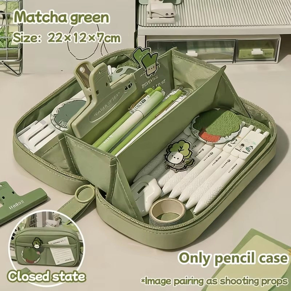 Aesthetic Large Pencil Case Pouch - Estuche para lápices Volcano de gran