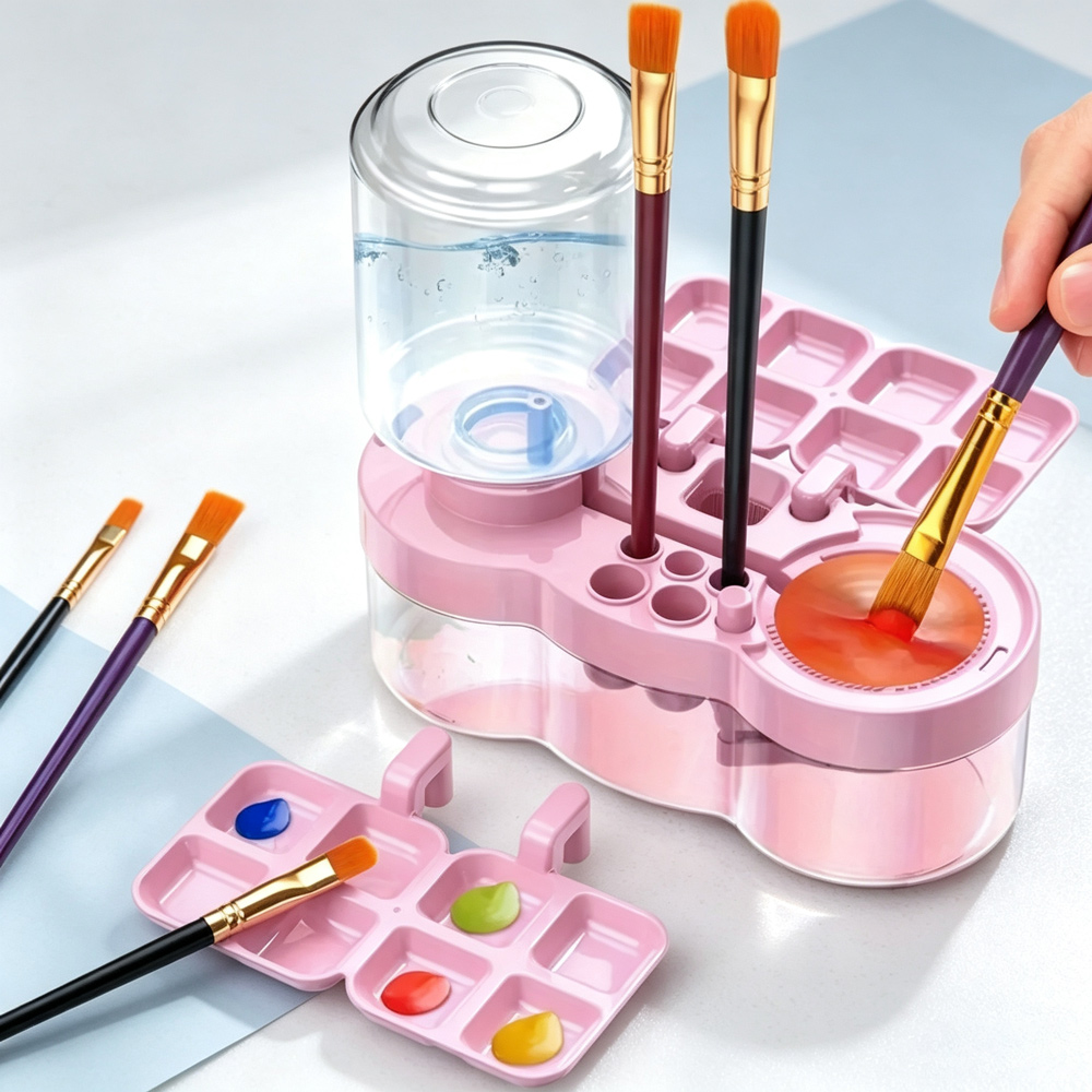 Writing Tools - Limpiador de pinceles multifuncional portátil para