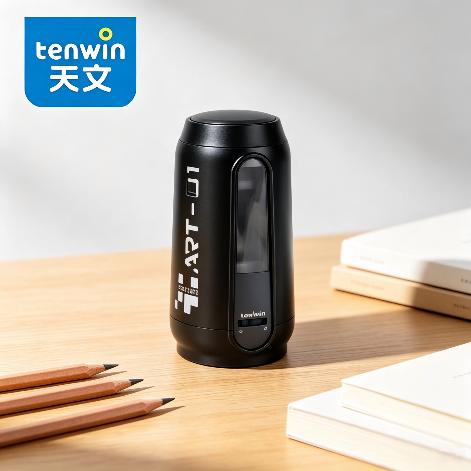 Electric Pencil Sharpener Usb - Sacapuntas eléctrico completamente automático Tenwin, recargable