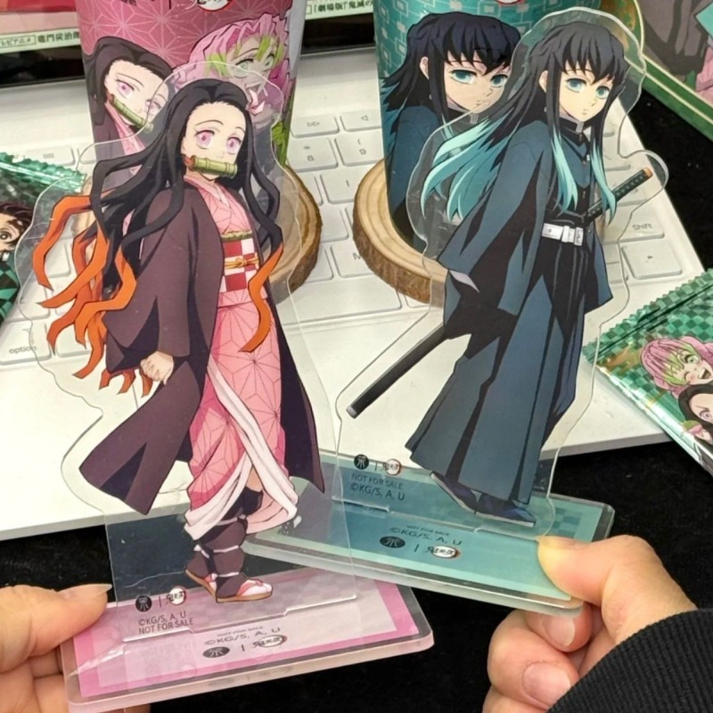 Desk Accessories - Soporte Acrílico DIY de Demon Slayer,