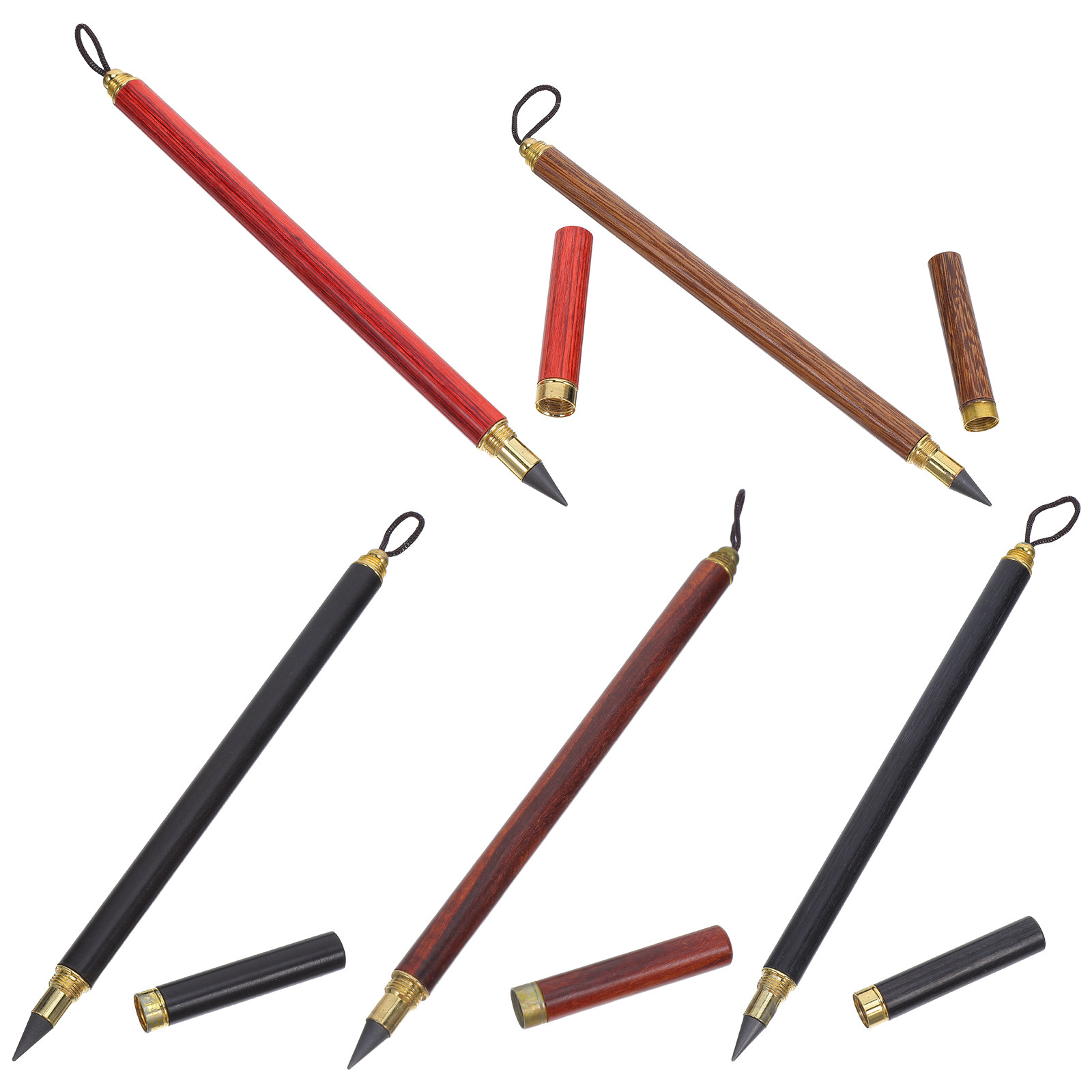 Writing Tools - 5 Lápices de Madera Eternos sin