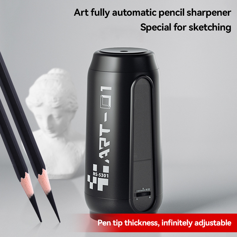 Electric Pencil Sharpener Usb - Sacapuntas eléctrico totalmente automático, punta ajustable
