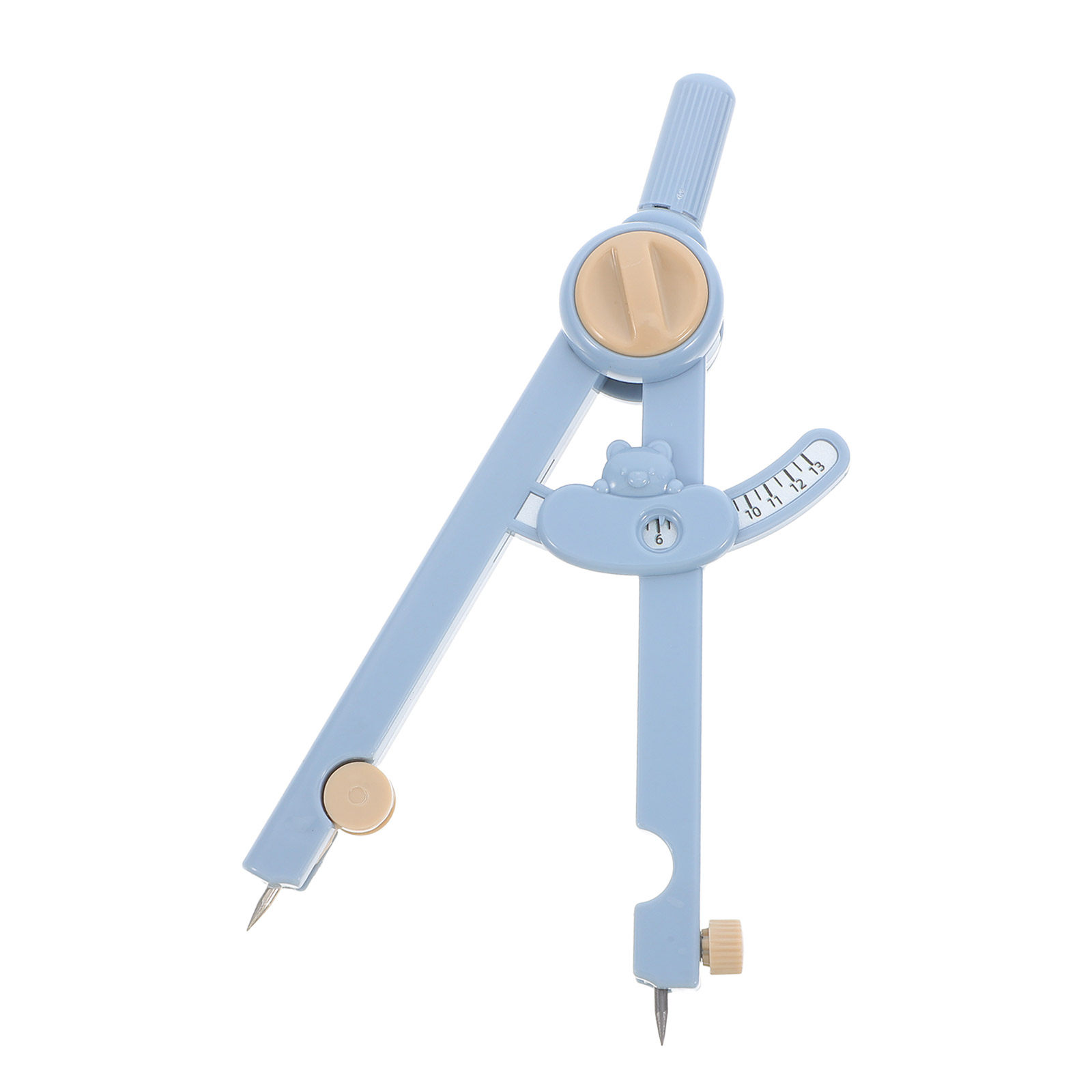 Math Geometry Set With Compass - 1 Juego de Regla y Compás
