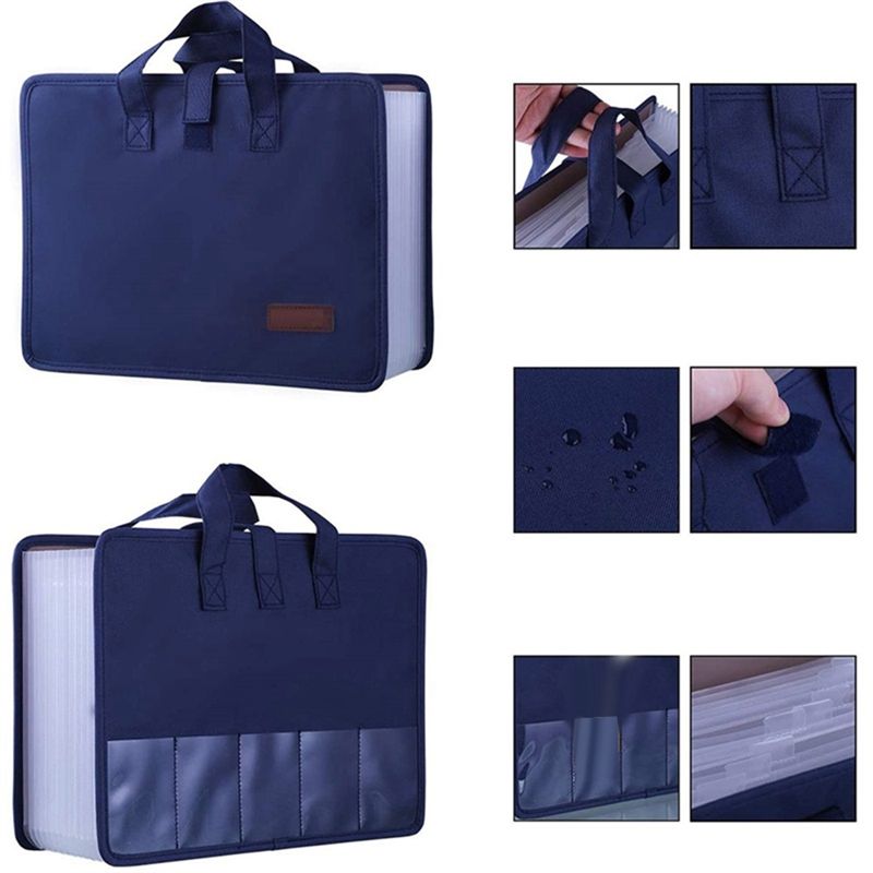Carpeta Archivadora Expandible - Expandable Accordion File Folder 13 Pockets reseña y precio