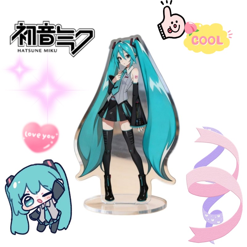 Figura Acrílica de Hatsune Mik - Desk Accessories reseña y precio