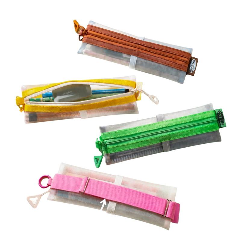 Estuche Transparente de Malla  - Clear Mesh Pencil Pouch For Exam reseña y precio