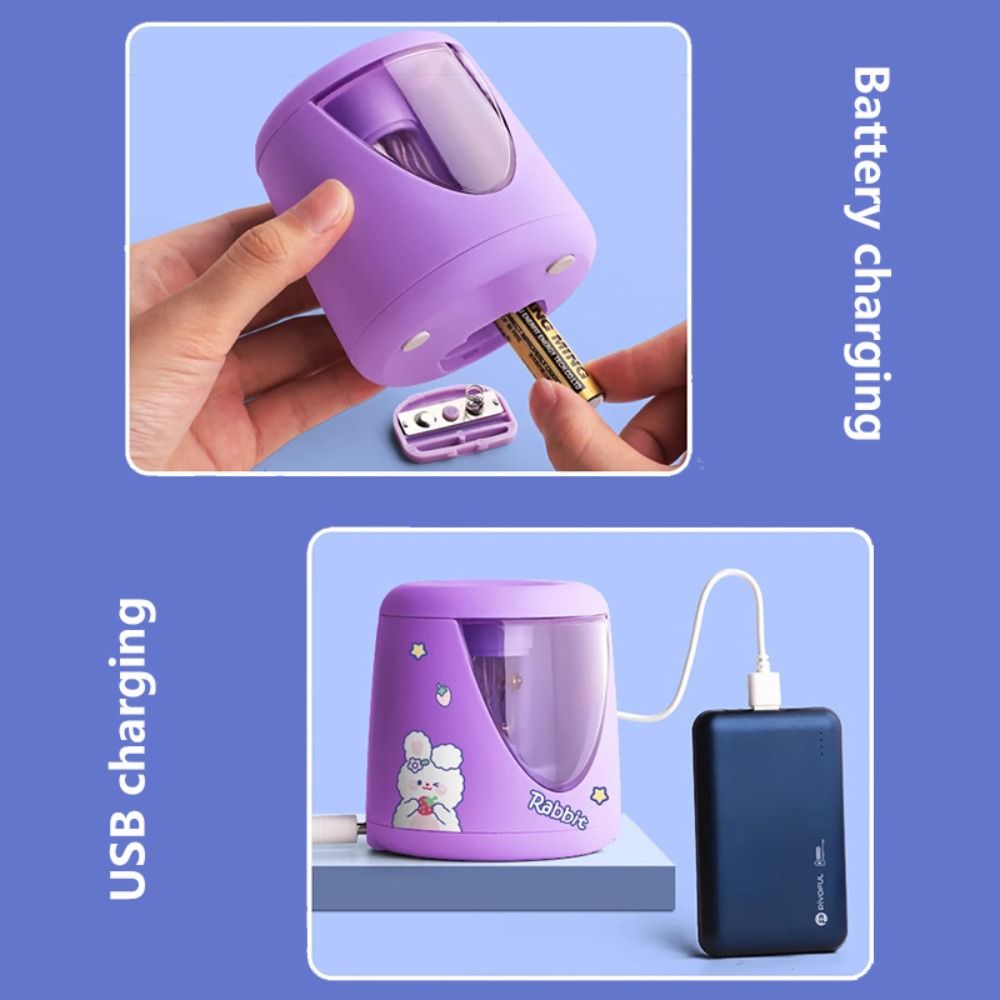 Con Adhesivo Decorativo, Funci - Electric Pencil Sharpener Usb reseña y precio