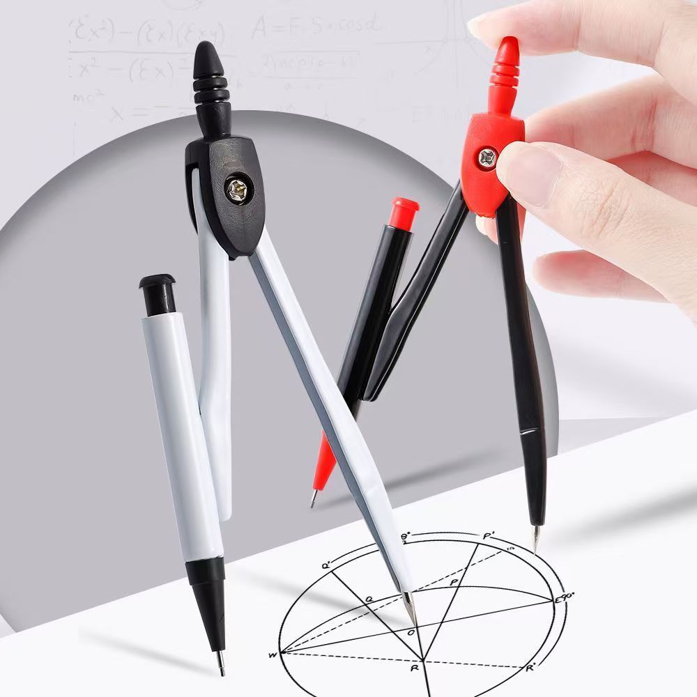 Brújula de Metal, geometría ma - Math Geometry Set With Compass reseña y precio