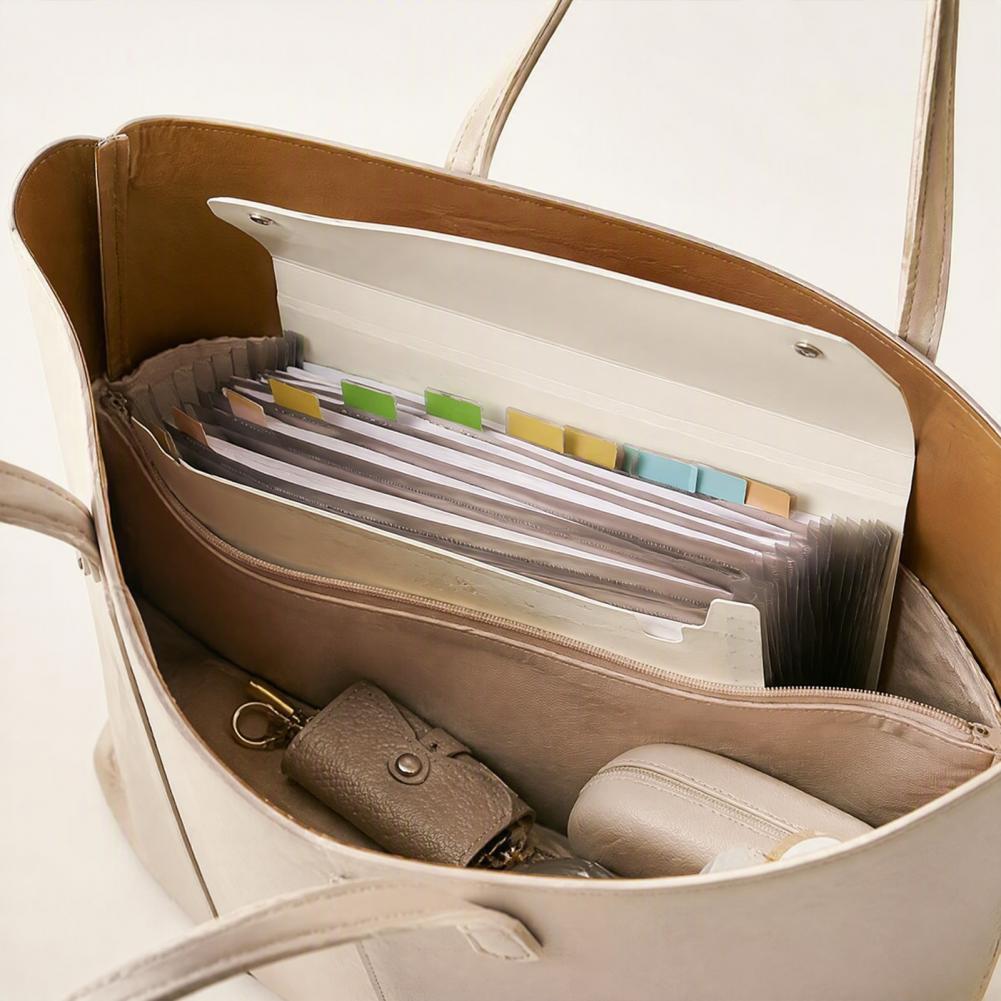 Carpeta de Archivos Expandible - Expandable Accordion File Folder 13 Pockets reseña y precio