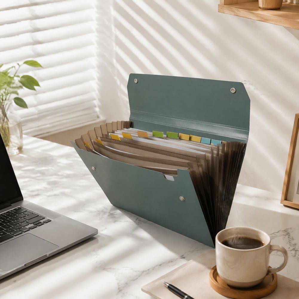 Carpeta de Archivos Expandible - Expandable Accordion File Folder 13 Pockets reseña y precio