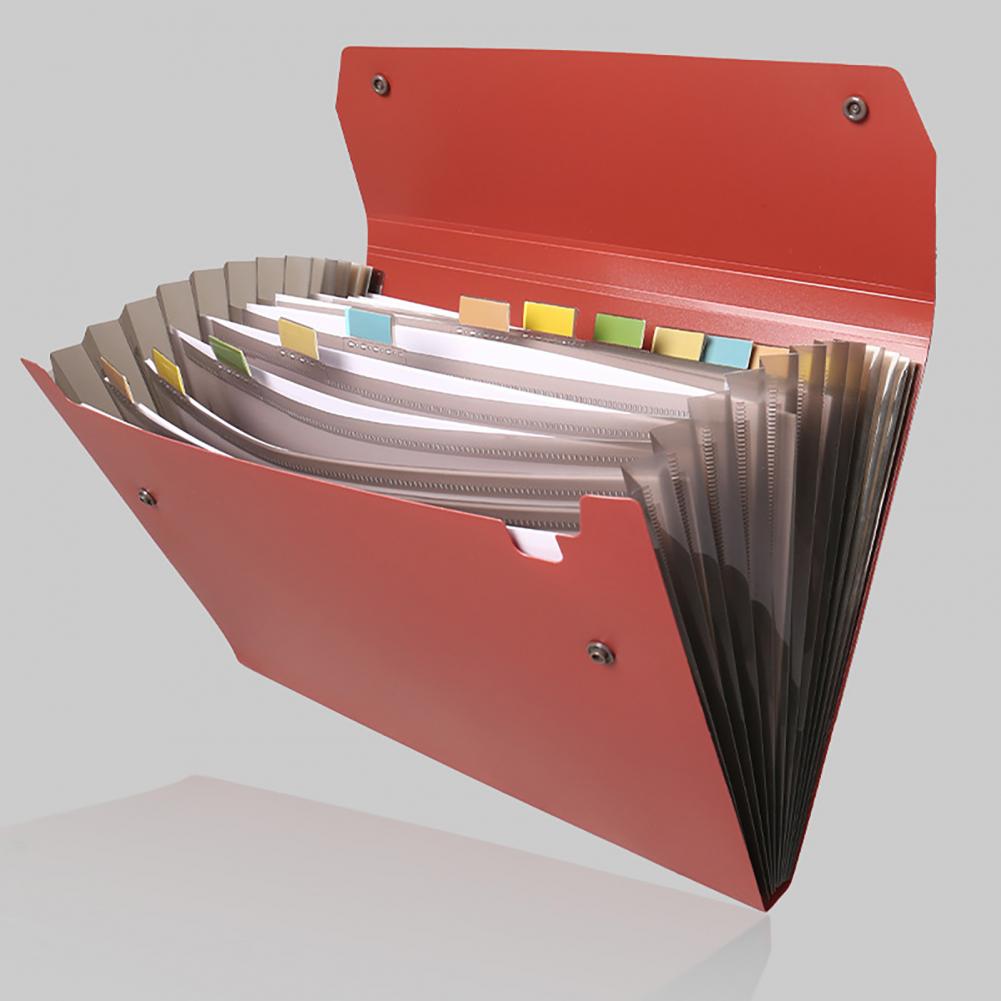 Carpeta de Archivos Expandible - Expandable Accordion File Folder 13 Pockets reseña y precio