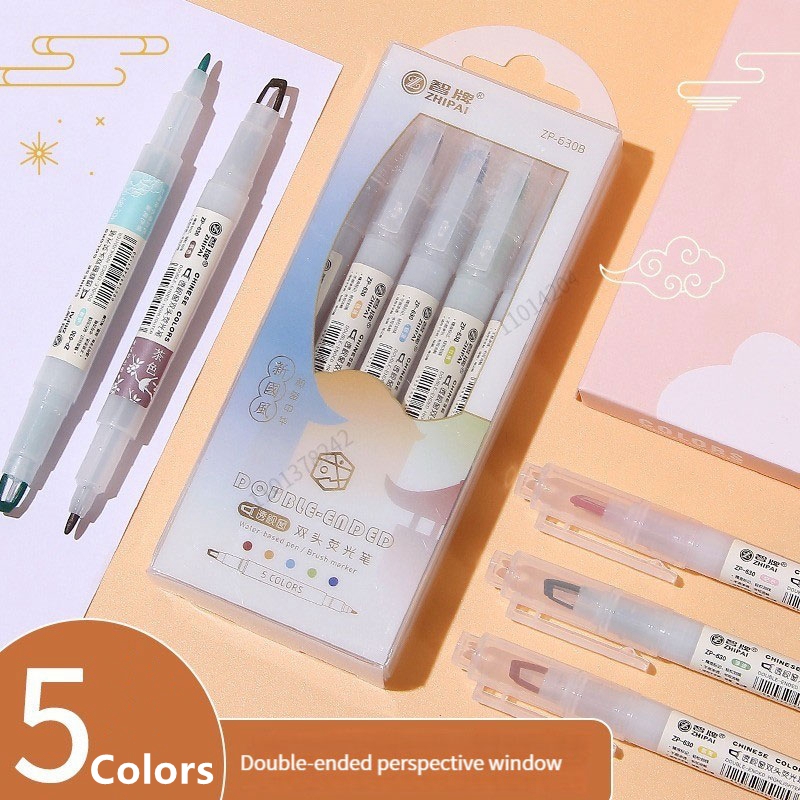 Rotuladores de doble punta Kaw - Pastel Highlighter Set Double Ended reseña y precio