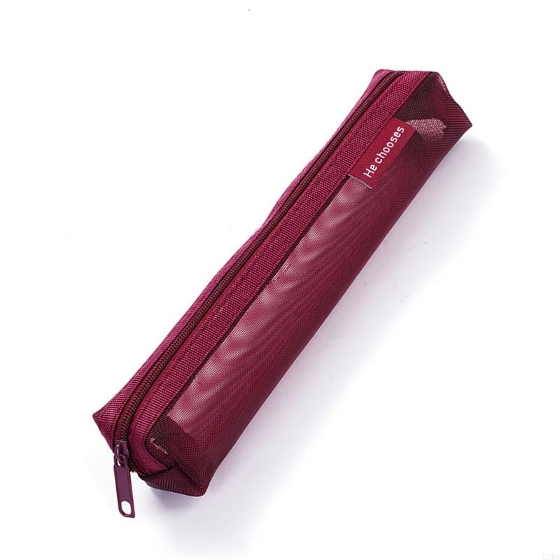 CORA Estuche para lápices mall - Clear Mesh Pencil Pouch For Exam reseña y precio