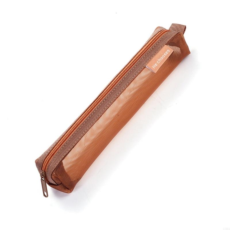 CORA Estuche para lápices mall - Clear Mesh Pencil Pouch For Exam reseña y precio