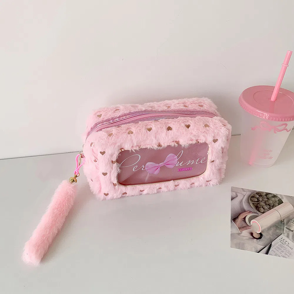Estuche de PVC Y2K con Lazo pa - Aesthetic Large Pencil Case Pouch reseña y precio