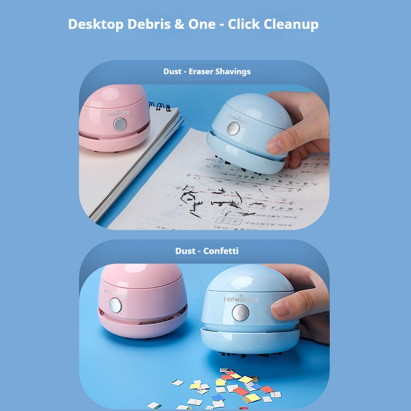 Aspiradora de Mano Tenwin Mini - Mini Desktop Vacuum Cleaner For Eraser Dust reseña y precio