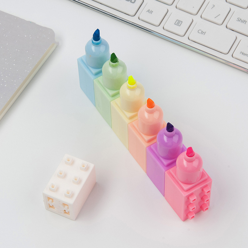 Juego de rotuladores fluoresce - Pastel Highlighter Set Double Ended reseña y precio