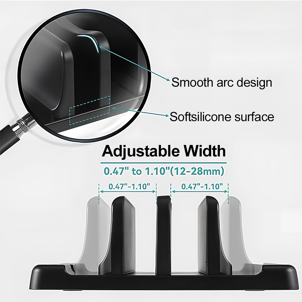 Soporte vertical para ordenado - Desk Accessories reseña y precio