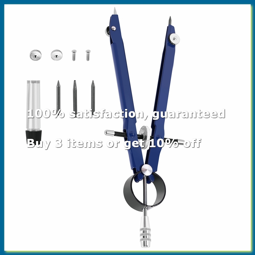 Paquete de 4 compases profesio - Math Geometry Set With Compass reseña y precio