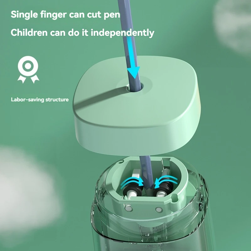Deli VA3 verde USB batería de  - Electric Pencil Sharpener Usb reseña y precio