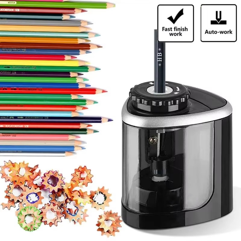 Sacapuntas eléctrico portátil, - Electric Pencil Sharpener Usb reseña y precio