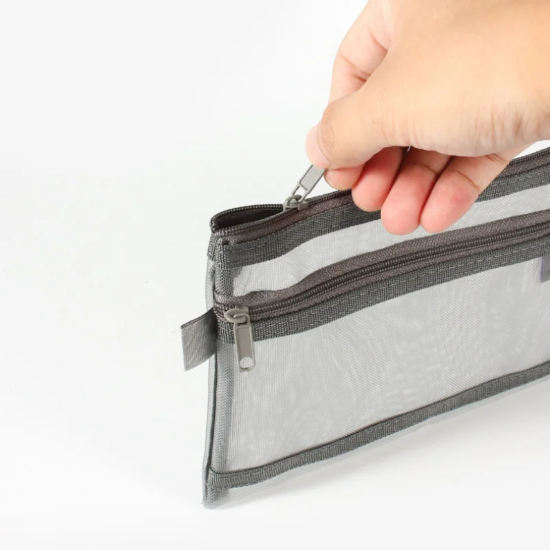 Bolsa de papelería de malla de - Clear Mesh Pencil Pouch For Exam reseña y precio