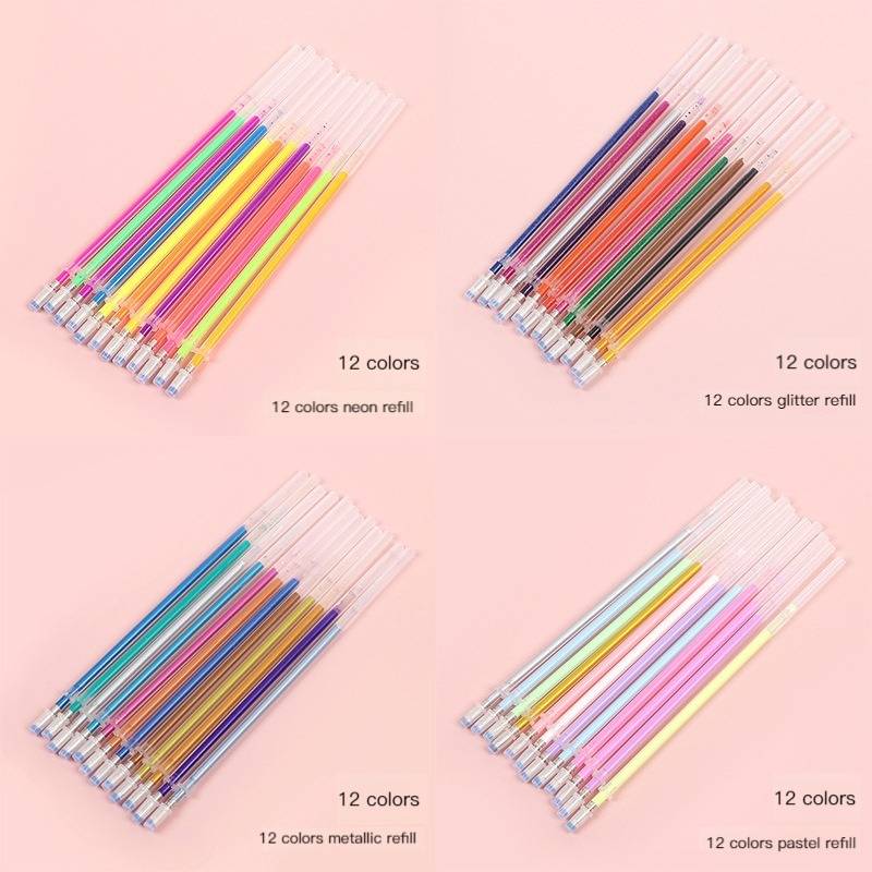Juego de recargas de bolígrafo - Pastel Highlighter Set Double Ended reseña y precio