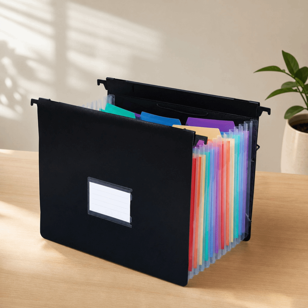 Carpeta de Archivos Expandible - Expandable Accordion File Folder 13 Pockets reseña y precio