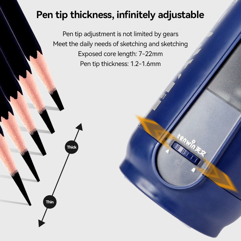 Sacapuntas eléctrico totalment - Electric Pencil Sharpener Usb reseña y precio