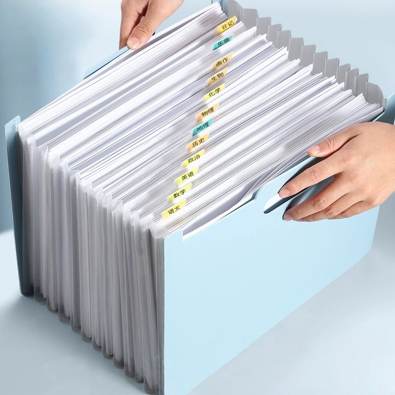 Organizador de Archivos Tipo A - Expandable Accordion File Folder 13 Pockets reseña y precio