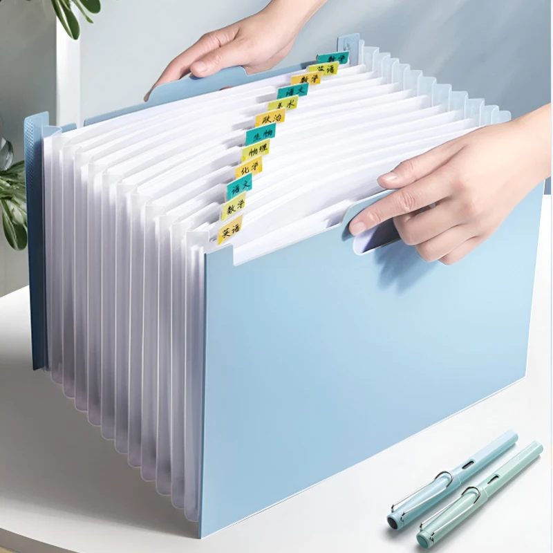 Organizador de Archivos Tipo A - Expandable Accordion File Folder 13 Pockets reseña y precio