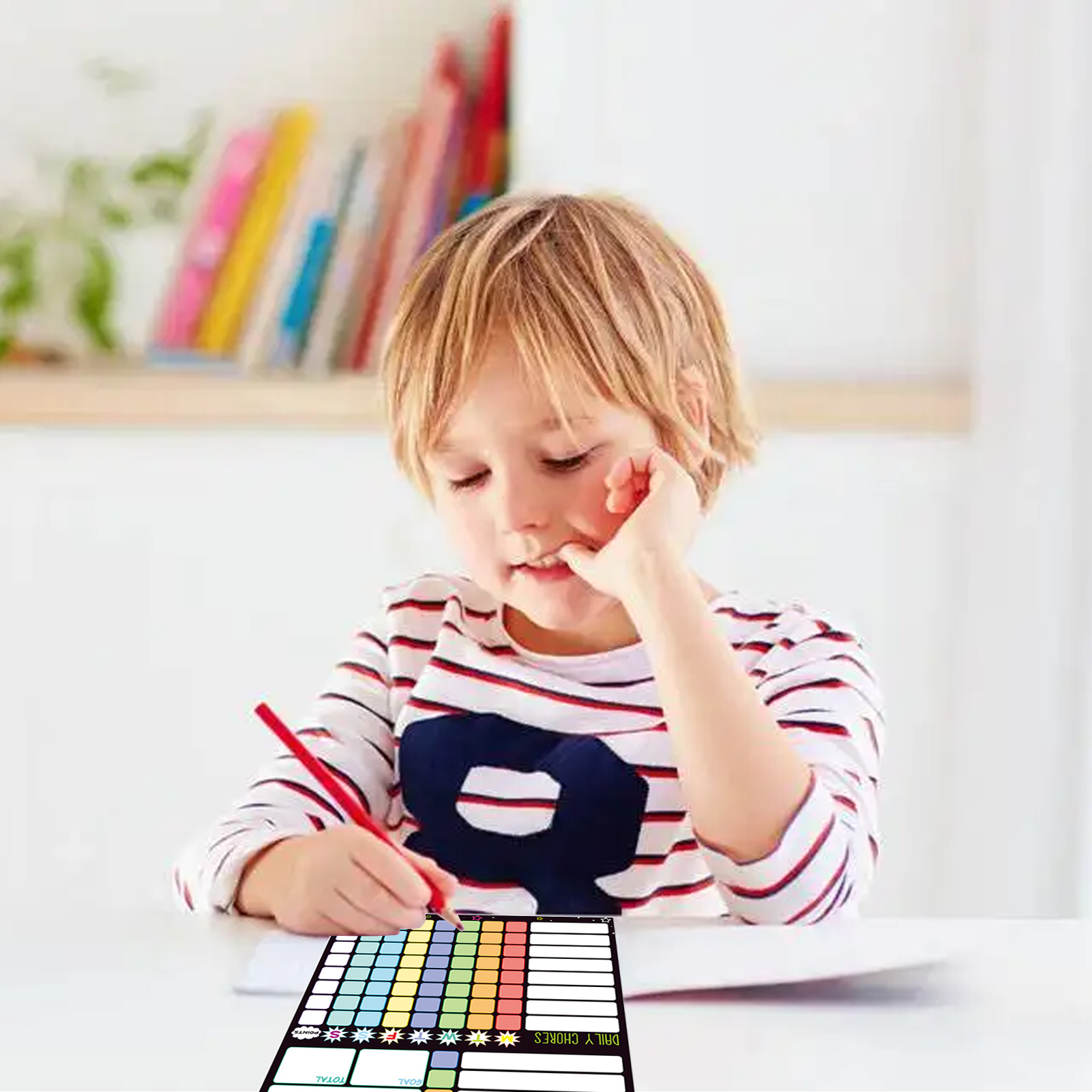 Tabla de tareas magnética, hor - Kids Magnetic Reward Chart Board reseña y precio