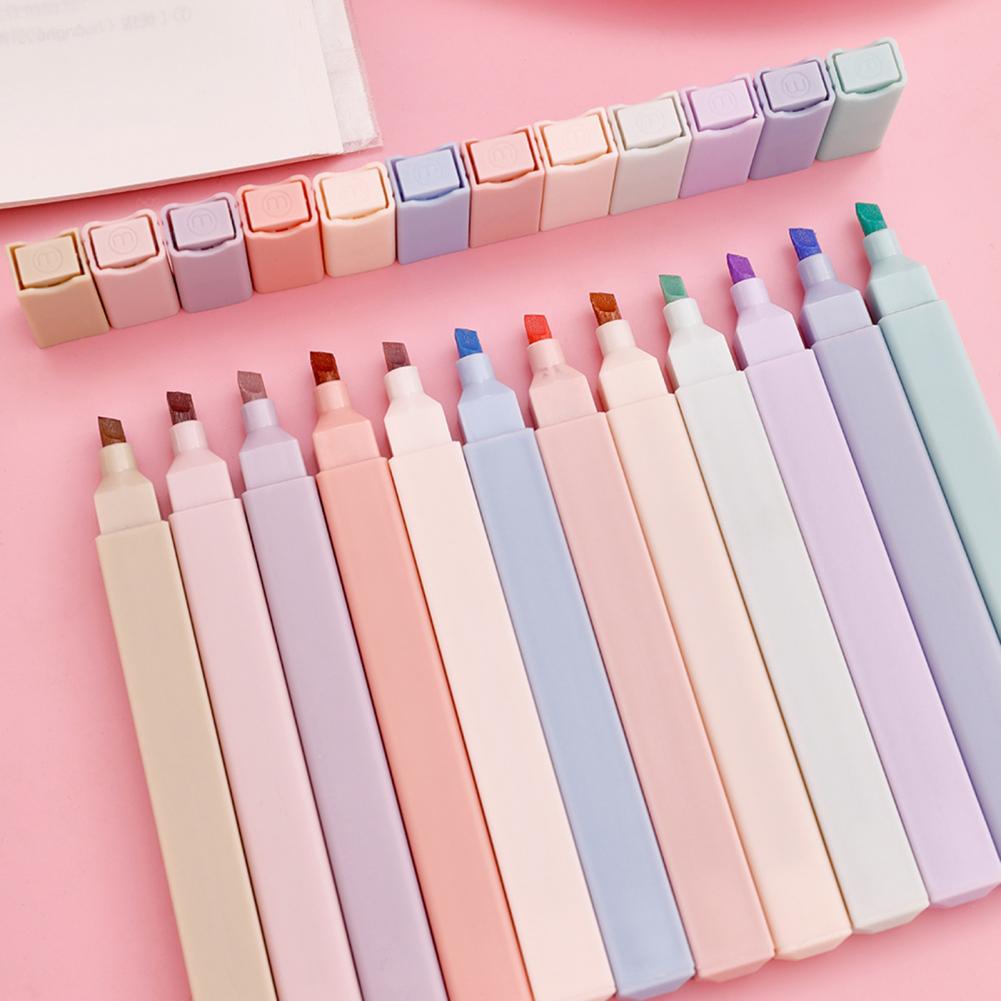 Marcadores de Colores Pastel,  - Pastel Highlighter Set Double Ended reseña y precio